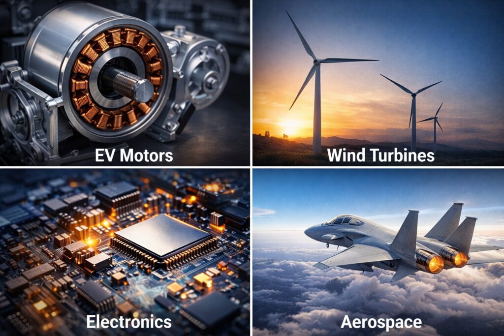 Strategic Rare Earth Metals: 7 Powerful Reasons They Are Transforming Global Manufacturing 3 Strategic uses of rare earth metals