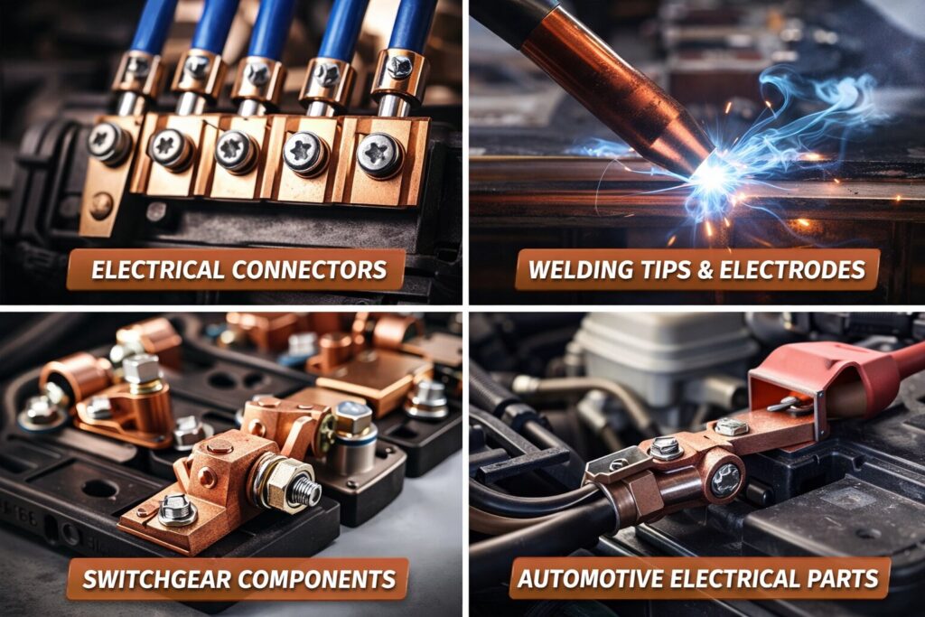 Tellurium Copper Machining: 7 Powerful Advantages in High-Precision Machining | UNS C14500 3 Tellurium copper in action