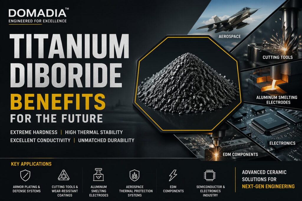 Titanium Diboride Benefits – 7 Powerful Advantages in Advanced Ceramics (UNS TiB₂) 2 Titanium Diboride Benefits