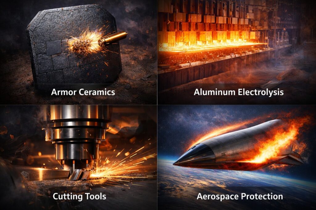 Titanium Diboride Powder (TiB₂): 5 Powerful Emerging Applications in Advanced Ceramics | DOMADIA™ 2 Titanium Diboride Powder