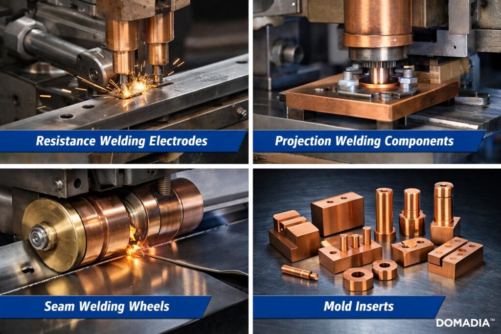UNS C15000 Welding Alloy: 9 Game-Changing Advantages | DOMADIA™ 2 UNS C15000 Welding Alloy