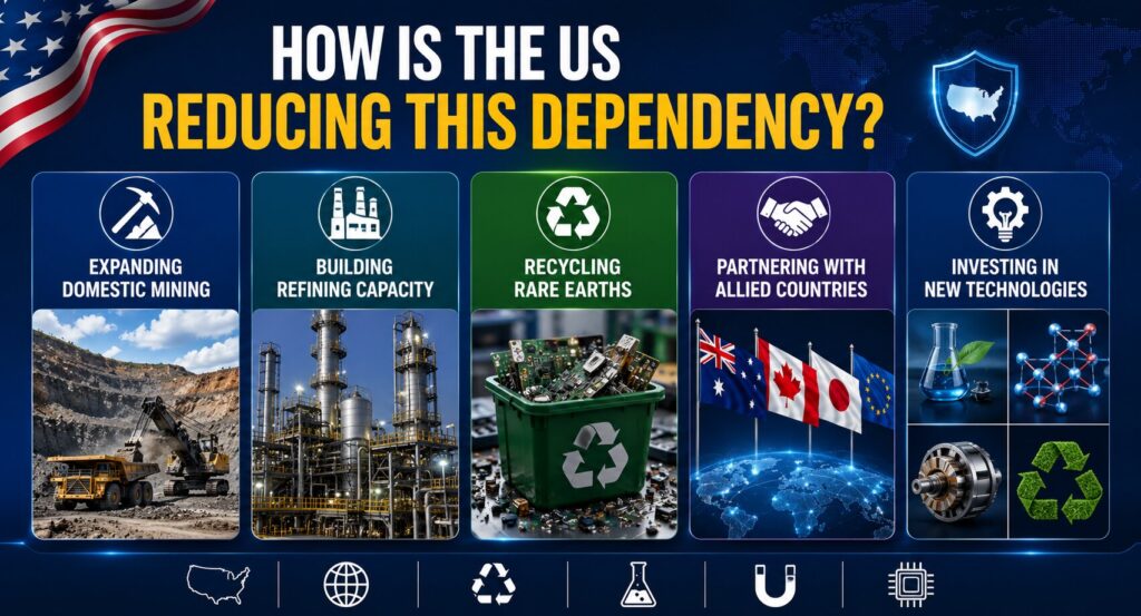 US China Rare Earth: 7 Powerful Reasons Behind America's Supply Chain Dependence 4 US strategies for energy independence