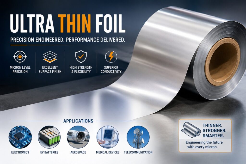Ultra Thin Foil Manufacturing: 7 Powerful Process Secrets Explained 2 Ultra-thin foil