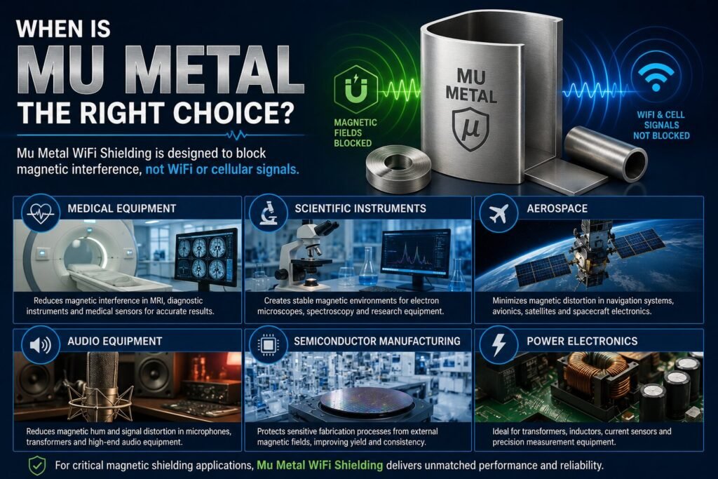 Mu Metal WiFi Shielding: 7 Powerful Facts You Need to Know 3 When is Mu Metal the right choice