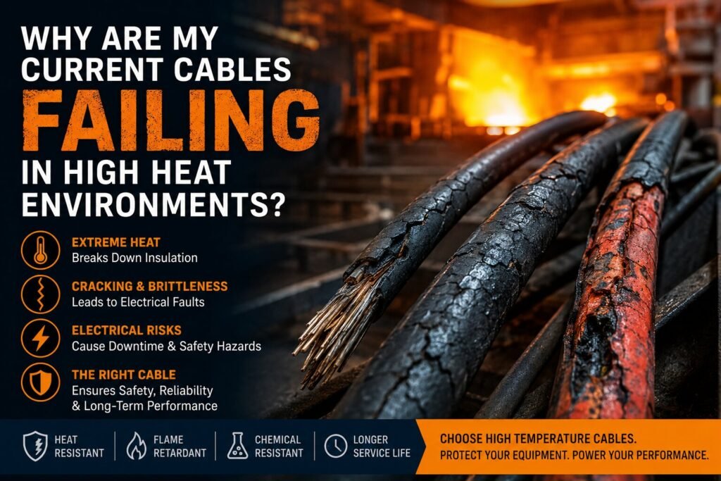 Why Are My Current Cables Failing in High Heat Environments? 2 Why cables fail in high heat environments