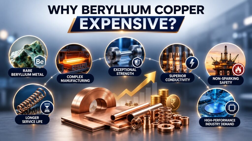 Why Is Beryllium Copper So Expensive? 9 Powerful Reasons Why UNS C17200 Is Worth Every Dollar 2 Why is beryllium copper so expensive