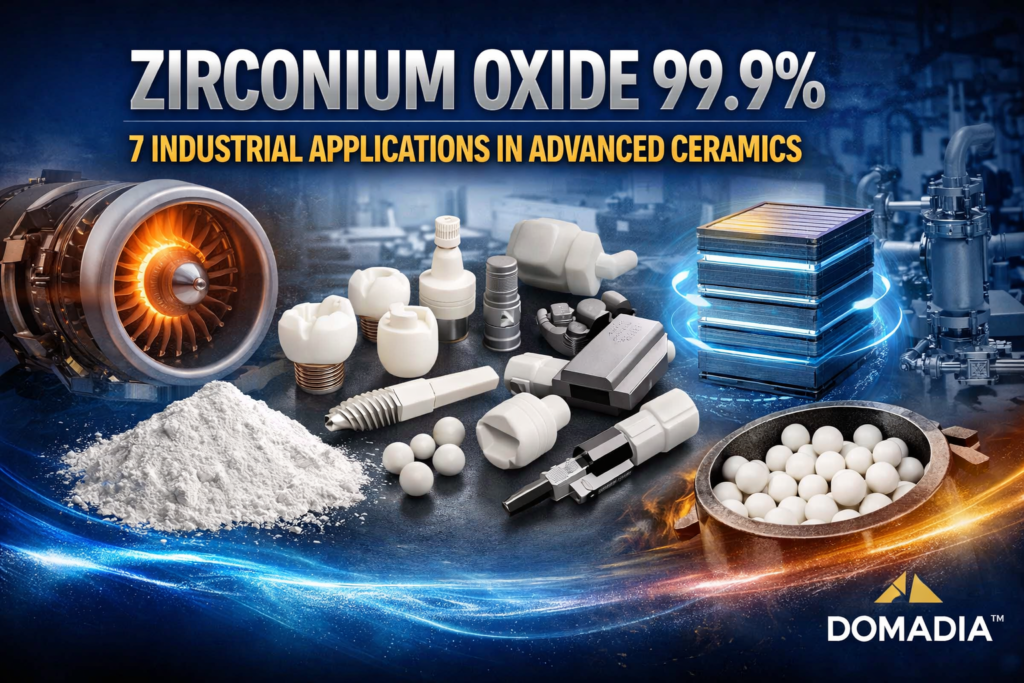 Zirconium Oxide 99.9% Purity – 7 Powerful Industrial Applications in Advanced Ceramics (ZrO₂) 2 Zirconium Oxide 99.9%