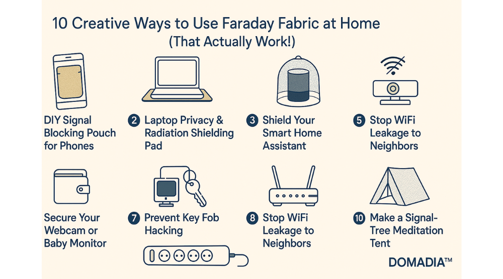 10 Creative Ways to Use Faraday Fabric at Home (That Actually Work!)