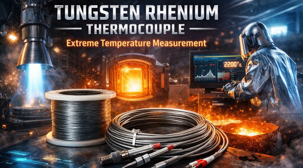 Tungsten Rhenium Thermocouple Wire – 6 Powerful Advantages for Extreme Temperature Measurement 1 Tungsten Rhenium Thermocouple Wire – 6 Powerful Advantages for Extreme Temperature Measurement