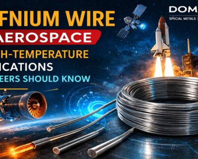 Hafnium Wire Aerospace – 5 Powerful High-Temperature Applications Engineers Should Know | DOMADIA™ 3 Hafnium Wire Aerospace – 5 Powerful High-Temperature Applications Engineers Should Know | DOMADIA™