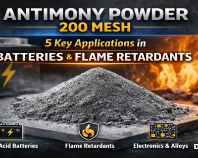 Antimony Powder 200 Mesh 5 Powerful Applications in Batteries & Flame Retardants | DOMADIA™ 3 Antimony Powder 200 Mesh 5 Powerful Applications in Batteries & Flame Retardants | DOMADIA™