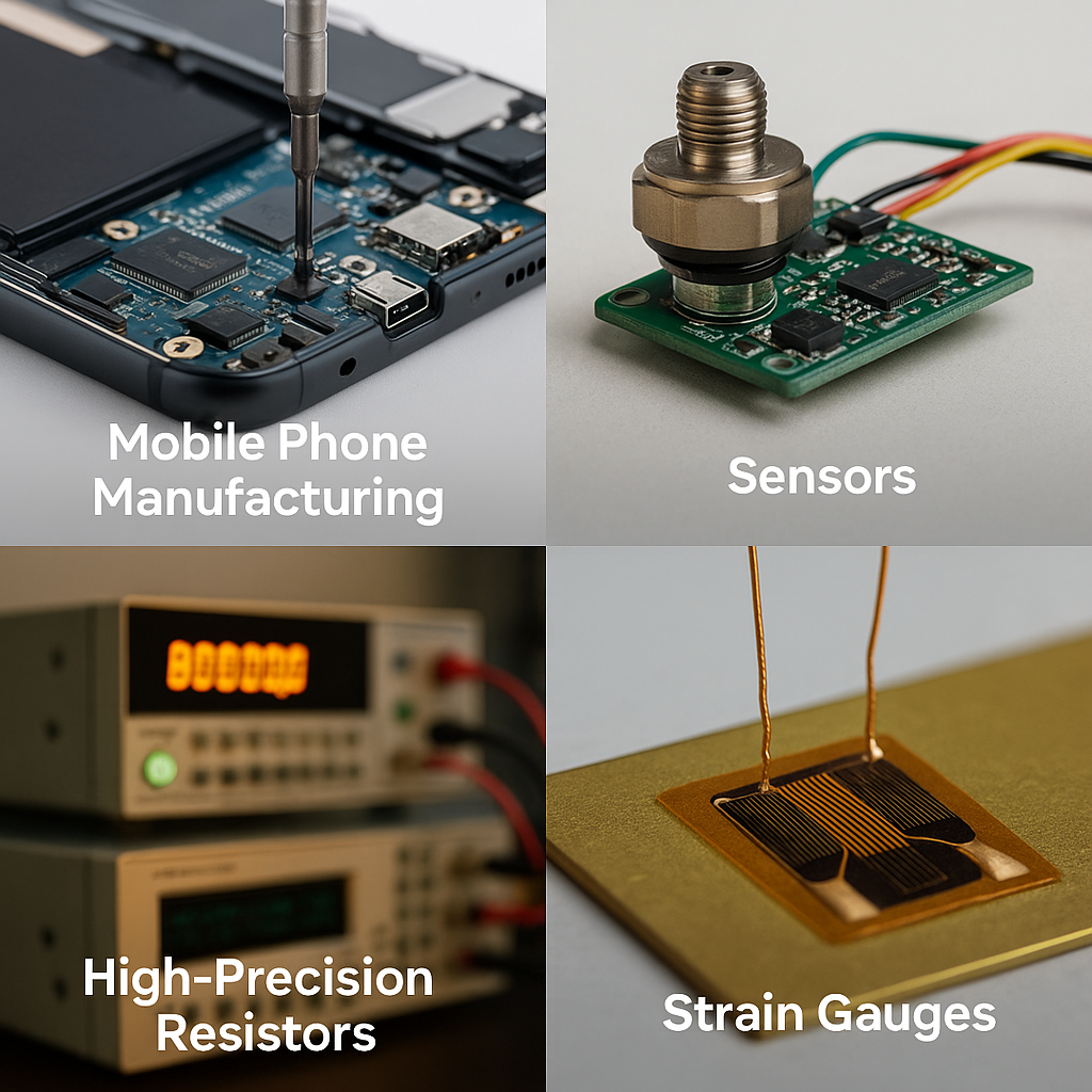 DOMADIA Precision Nickel Alloy for Electronics 2 Applications of Advanced Materials in Electronics 1