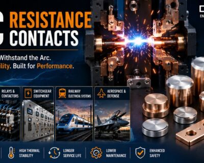 Arc Resistance Contacts: 7 Powerful Ways DOMADIA™ Improves Electrical Reliability 3 Arc Resistance Contacts: 7 Powerful Ways DOMADIA™ Improves Electrical Reliability