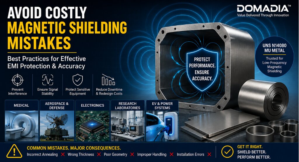 Magnetic Shielding Mistakes: 7 Costly Errors That Reduce EMI Protection in UNS N14080 1 Magnetic Shielding Mistakes: 7 Costly Errors That Reduce EMI Protection in UNS N14080