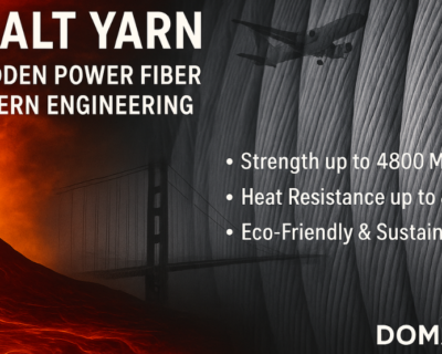 Basalt Yarn: The Hidden Power Fiber in Modern Engineering | DOMADIA™
