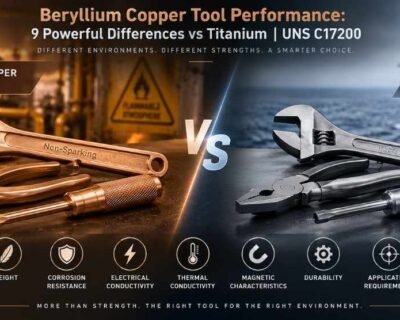 Beryllium Copper Tool Performance: 9 Powerful Differences vs Titanium | UNS C17200 2 Beryllium Copper Tool Performance: 9 Powerful Differences vs Titanium | UNS C17200