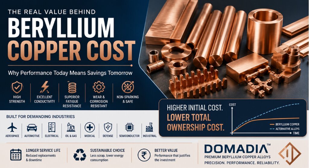 How Much Does Beryllium Copper Cost? 7 Powerful Factors That Affect the Price 1 How Much Does Beryllium Copper Cost? 7 Powerful Factors That Affect the Price