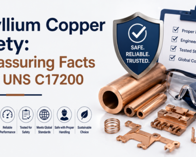 Beryllium Copper Safety: 7 Reassuring Facts About UNS C17200 2 Beryllium Copper Safety: 7 Reassuring Facts About UNS C17200