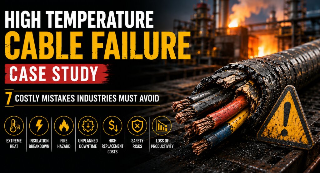 High Temperature Cable Failure Case Study: 7 Costly Mistakes Industries Must Avoid 1 High Temperature Cable Failure Case Study: 7 Costly Mistakes Industries Must Avoid
