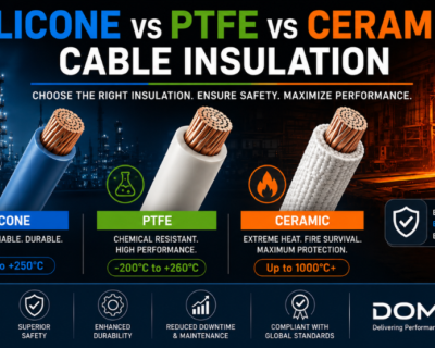 Silicone vs PTFE vs Ceramic Cable Insulation: 7 Powerful Differences for High-Temperature Applications 3 Silicone vs PTFE vs Ceramic Cable Insulation: 7 Powerful Differences for High-Temperature Applications