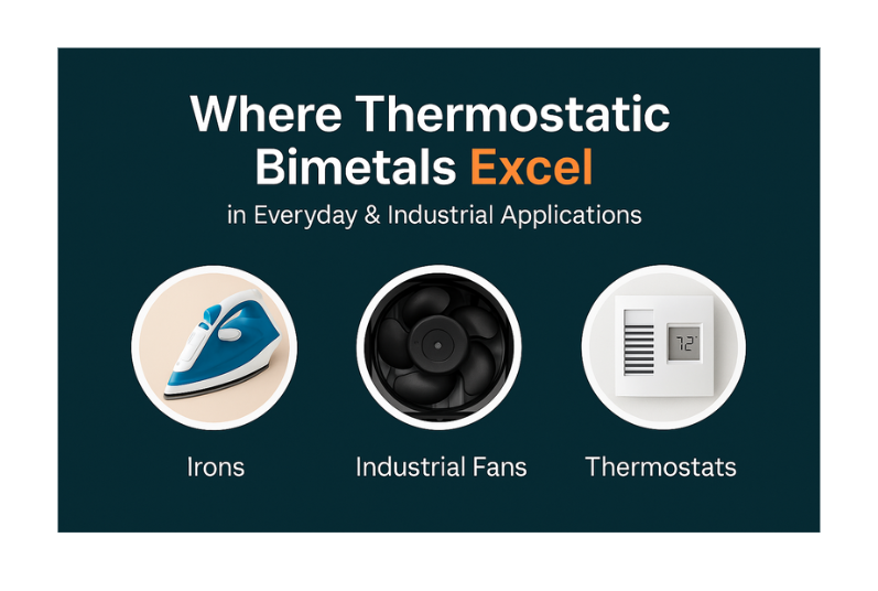 Where Thermostatic Bimetals Excel: Real-World Applications