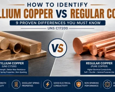 Beryllium Copper Identification: 9 Powerful Tests for UNS C17200 6 Beryllium Copper Identification: 9 Powerful Tests for UNS C17200
