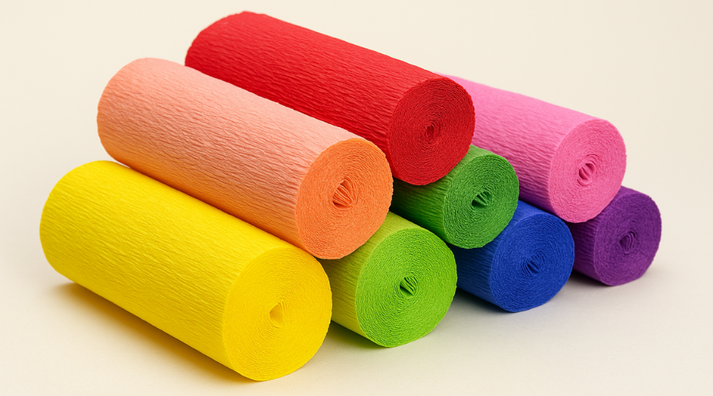 Crepe Paper Unfolded: Versatile Power for Art & Industry | DOMADIA™