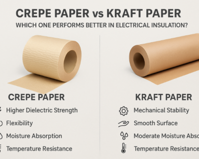 Crepe Paper vs Kraft Paper: Which One Performs Better in Electrical Insulation? | DOMADIA™
