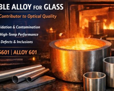 Crucible Alloy for Glass Manufacturing: Why UNS N06601 Is the Silent Guardian of Optical Precision 7 Crucible Alloy for Glass Manufacturing: Why UNS N06601 Is the Silent Guardian of Optical Precision