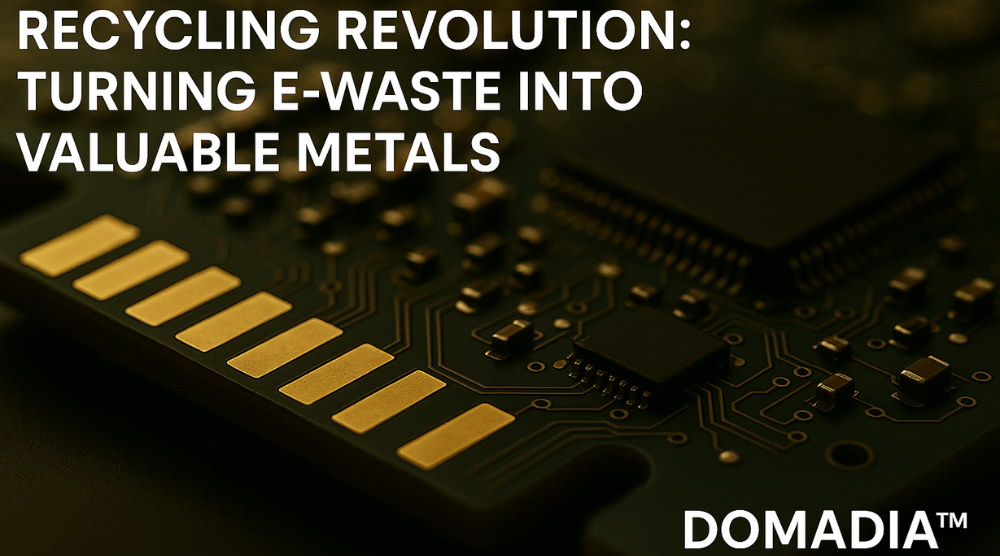 Recycling Revolution: Turning E-Waste into Valuable Metals | DOMADIA™