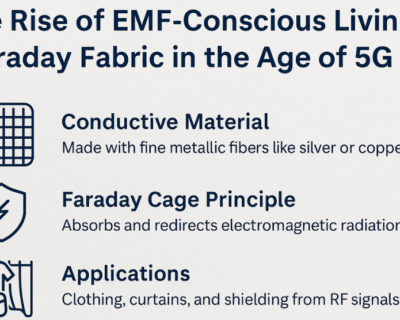 The Rise of EMF-Conscious Living: Faraday Fabric in the Age of 5G