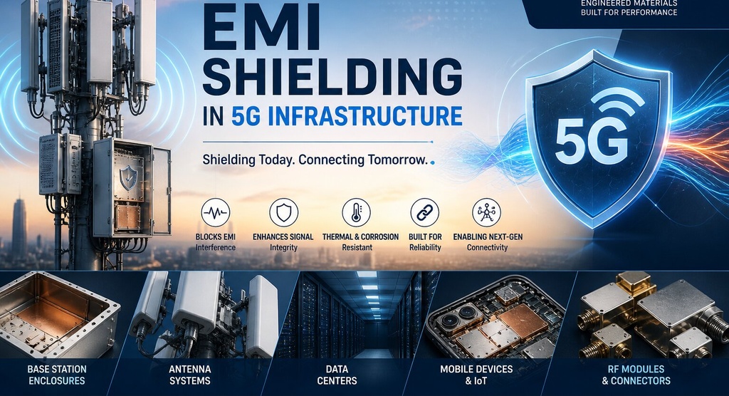 EMI Shielding Alloys UNS: 7 Powerful Solutions for 5G Infrastructure 1 EMI Shielding Alloys UNS: 7 Powerful Solutions for 5G Infrastructure