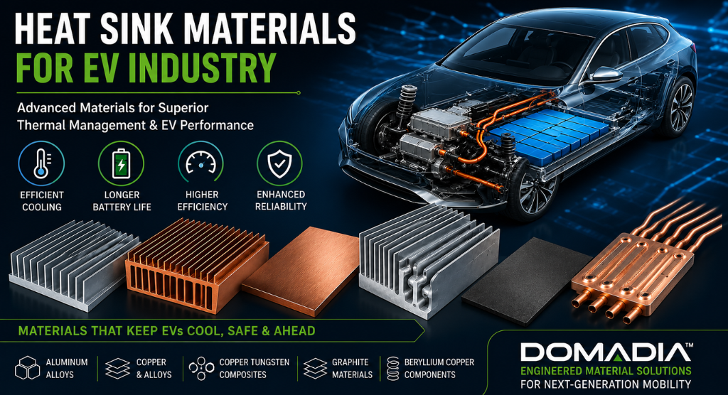 EV Heat Sink Materials: 7 Powerful Materials Driving EV Performance 1 EV Heat Sink Materials: 7 Powerful Materials Driving EV Performance