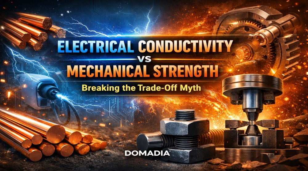 Electrical Conductivity Strength Balance: 7 Powerful Truths Breaking the Trade-Off Myth | DOMADIA™ 1 Electrical Conductivity Strength Balance: 7 Powerful Truths Breaking the Trade-Off Myth | DOMADIA™
