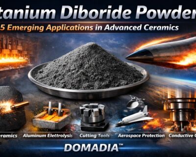 Titanium Diboride Powder (TiB₂): 5 Powerful Emerging Applications in Advanced Ceramics | DOMADIA™ 2 Titanium Diboride Powder (TiB₂): 5 Powerful Emerging Applications in Advanced Ceramics | DOMADIA™