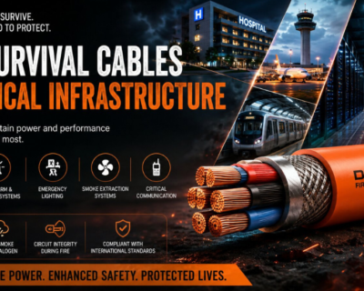 Fire Survival Cables: 7 Powerful Reasons Critical Infrastructure Depends on Them 1 Fire Survival Cables: 7 Powerful Reasons Critical Infrastructure Depends on Them