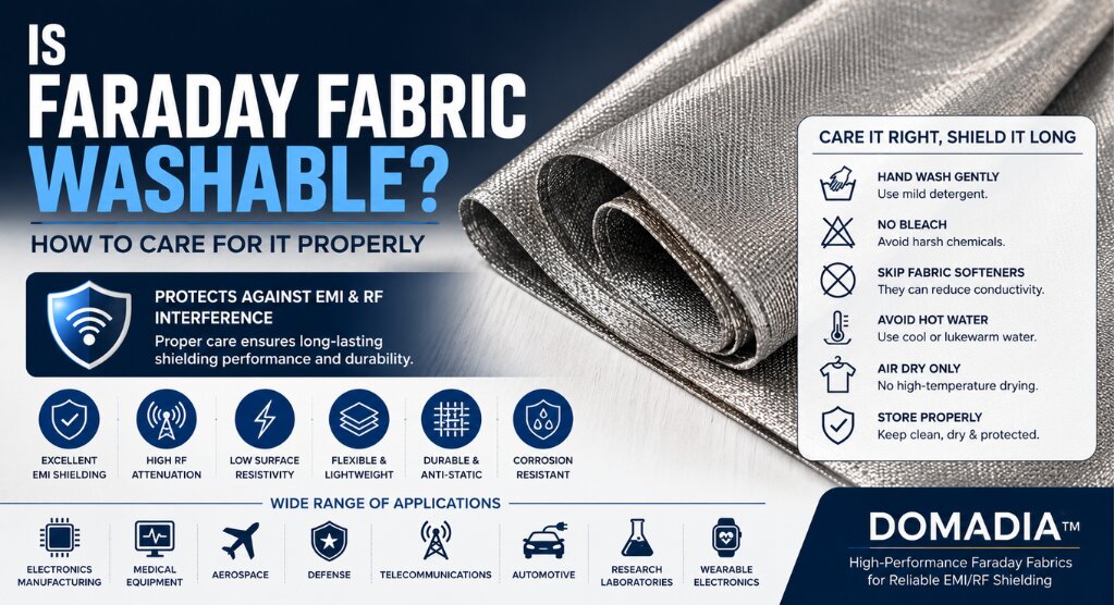 Is Faraday Fabric Washable and How Do I Care for It? 1 Is Faraday Fabric Washable and How Do I Care for It?