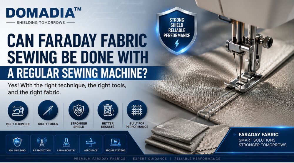 Faraday Fabric Sewing: 9 Proven Tips for Using a Regular Sewing Machine 1 Faraday Fabric Sewing: 9 Proven Tips for Using a Regular Sewing Machine