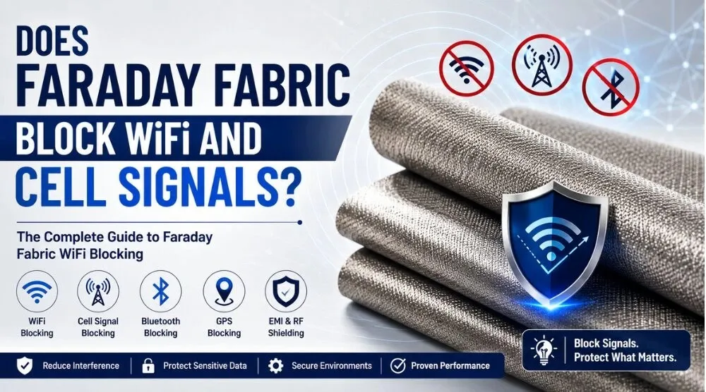 Does Faraday Fabric Block WiFi and Cell Signals? 9 Proven Facts You Should Know 1 Does Faraday Fabric Block WiFi and Cell Signals? 9 Proven Facts You Should Know