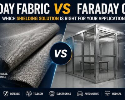 Faraday Fabric vs Faraday Cage: 7 Powerful Differences That Matter in EMI Shielding 2 Faraday Fabric vs Faraday Cage: 7 Powerful Differences That Matter in EMI Shielding
