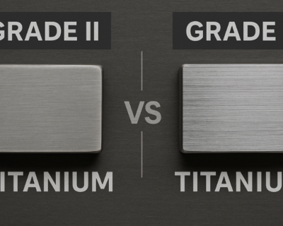Grade II vs Grade V Titanium: Choose Wisely for Your Project