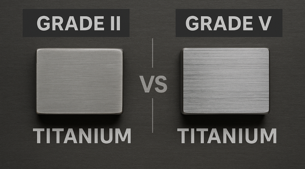 Grade II vs Grade V Titanium: Choose Wisely for Your Project