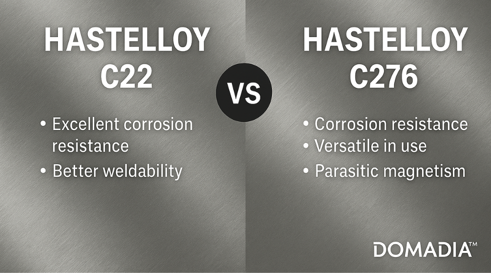 Hastelloy C22 vs Hastelloy C276 : Choosing the Best Alloy for Corrosive Environments 1 Hastelloy C22 vs Hastelloy C276 : Choosing the Best Alloy for Corrosive Environments