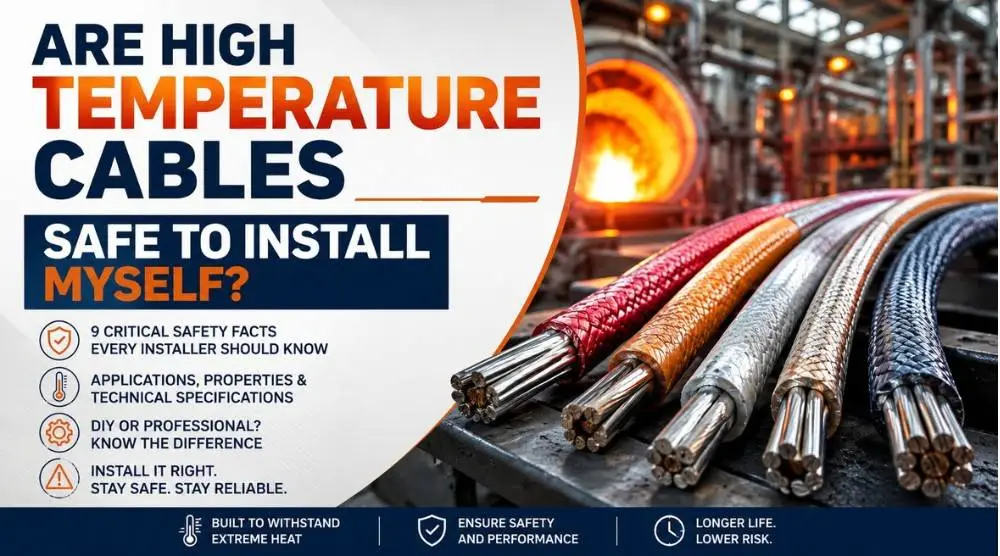 Are High Temperature Cables Safe to Install Myself? 9 Critical Facts Every Homeowner Should Know 1 Are High Temperature Cables Safe to Install Myself? 9 Critical Facts Every Homeowner Should Know