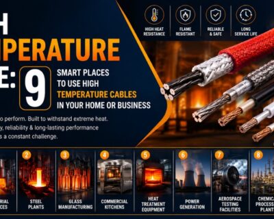 High Heat Electrical Wire: 9 Smart Places to Use High Temperature Cables in Your Home or Business 4 High Heat Electrical Wire: 9 Smart Places to Use High Temperature Cables in Your Home or Business