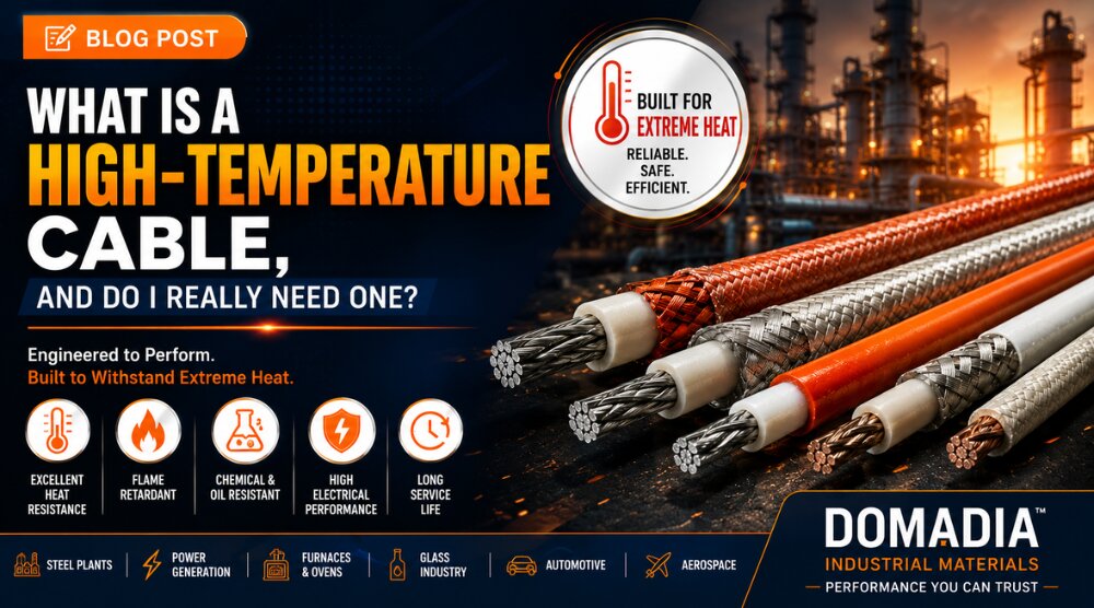 Heat Resistant Electrical Cable: What Is a High-Temperature Cable, and Do I Really Need One? 1 Heat Resistant Electrical Cable: What Is a High-Temperature Cable, and Do I Really Need One?