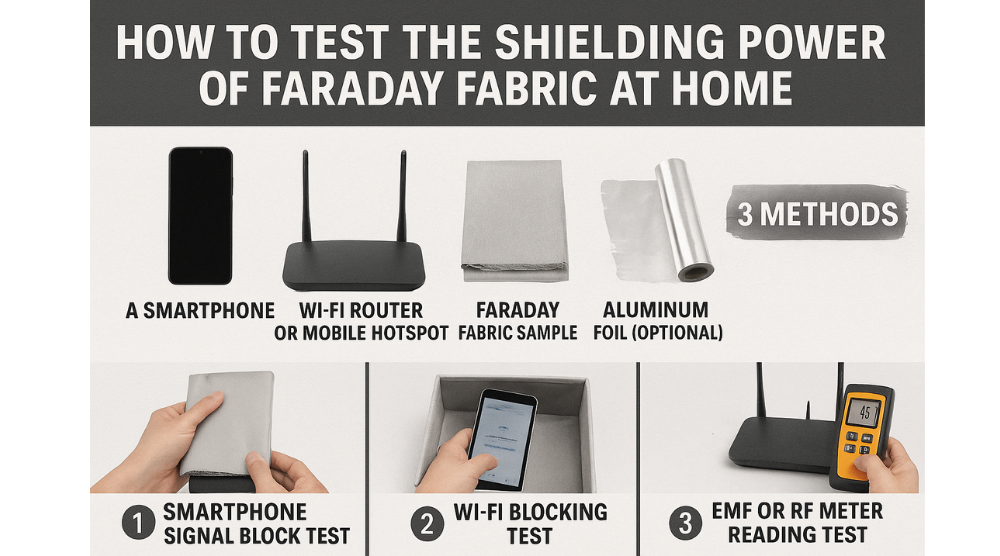How to Test the Shielding Power of Faraday Fabric at Home: A Simple DIY Guide