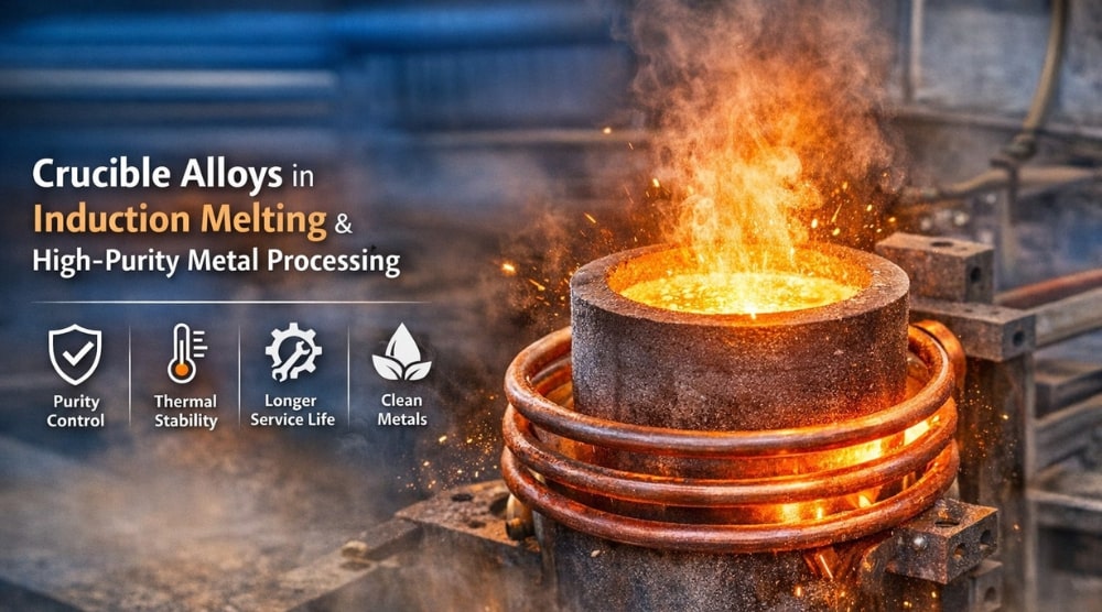 Crucible Alloys Induction: The Role of Crucible Alloys in Induction Melting & High-Purity Metal Processing 1 Crucible Alloys Induction: The Role of Crucible Alloys in Induction Melting & High-Purity Metal Processing