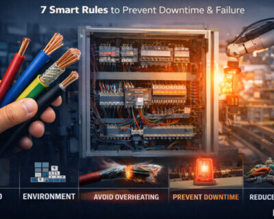 Industrial Wire Selection Guide: How to Choose the Right Wire for Industrial Applications 3 Industrial Wire Selection Guide: How to Choose the Right Wire for Industrial Applications