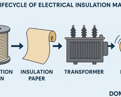 The Lifecycle of Electrical Insulation Materials — From Yarn to Paper to Power | DOMADIA™